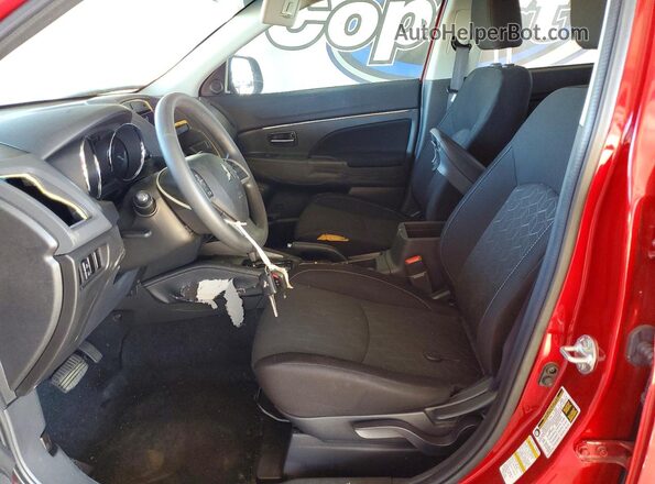 JA4APUAUXMU014313 2021 MITSUBISHI OUTLANDER Red Front interior view