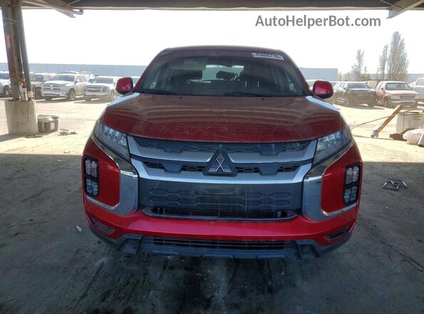 JA4APUAUXMU014313 2021 MITSUBISHI OUTLANDER Red Front view