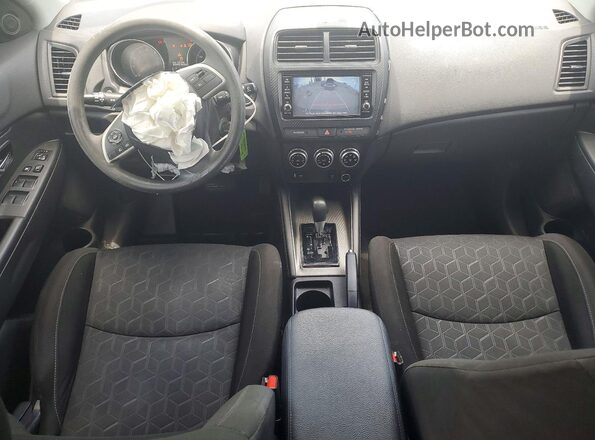 JA4APUAUXMU020712 2021 MITSUBISHI OUTLANDER Black წინა პანელის ხედი