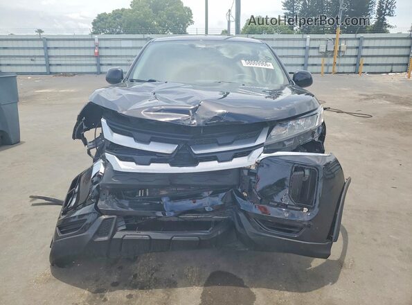 JA4APUAUXMU020712 2021 MITSUBISHI OUTLANDER Black წინა ხედი