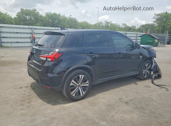 JA4APUAUXMU020712 2021 MITSUBISHI OUTLANDER Black უკანა მარჯვენა