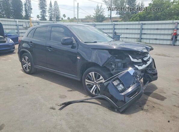 JA4APUAUXMU020712 2021 MITSUBISHI OUTLANDER Black წინა მარჯვენა