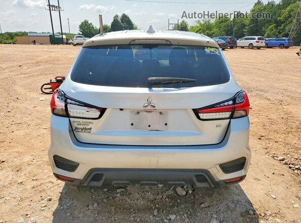 JA4APVAU2MU017812 2021 MITSUBISHI OUTLANDER Silver Հետևի տեսք