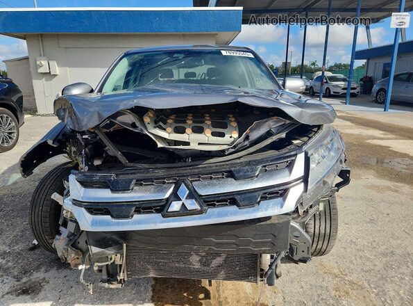 JA4APVAU2MU025392 2021 MITSUBISHI OUTLANDER Gray Դիմացի տեսք