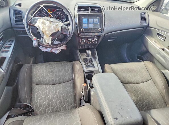 JA4APVAU2MU025392 2021 MITSUBISHI OUTLANDER Gray Առջևի վահանակի տեսք
