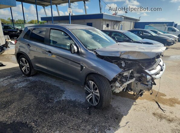 JA4APVAU2MU025392 2021 MITSUBISHI OUTLANDER Gray Առջևի աջ