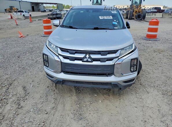 JA4APVAU3MU025837 2021 MITSUBISHI OUTLANDER Silver Vista frontal