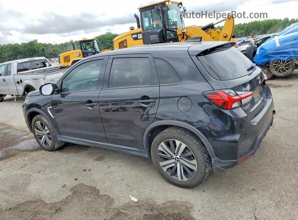 JA4APVAU5NU011486 2022 MITSUBISHI OUTLANDER Black უკანა მარცხენა