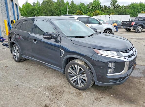 JA4APVAU5NU011486 2022 MITSUBISHI OUTLANDER Black წინა მარჯვენა