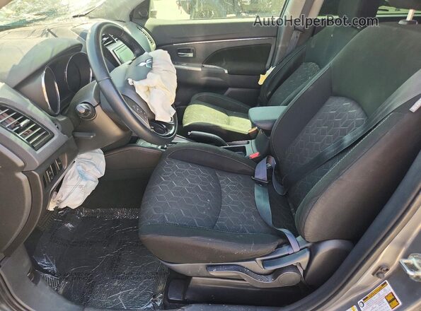 JA4APVAUXMU033465 2021 MITSUBISHI OUTLANDER Gray Widok wnętrza z przodu