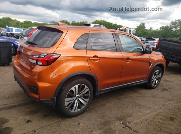 JA4APVAUXNU016019 2022 MITSUBISHI OUTLANDER Orange Rear right