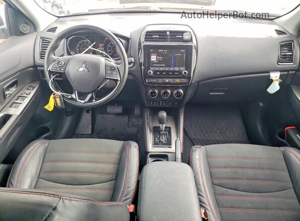 JA4APVAUXNU016019 2022 MITSUBISHI OUTLANDER Orange Dashboard view