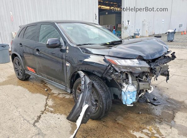 JA4AR3AU4LU030316 2020 MITSUBISHI OUTLANDER Black Delantero derecho