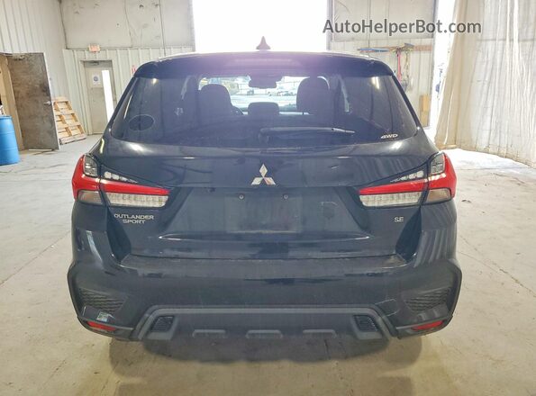 JA4AR3AU6LU010195 2020 MITSUBISHI OUTLANDER Black Rear view