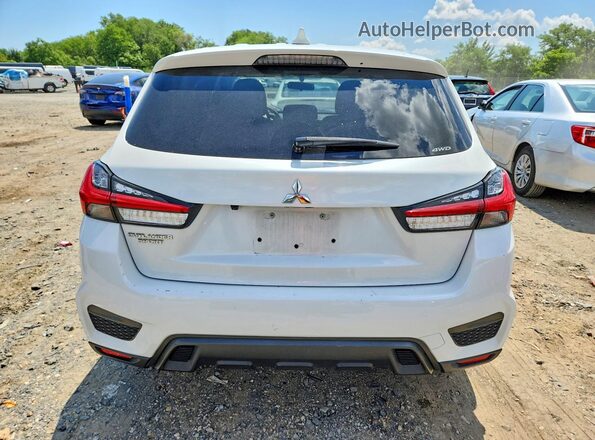 JA4AR3AU8LU012093 2020 MITSUBISHI OUTLANDER Белый Вид сзади