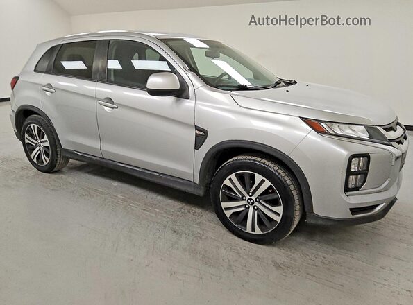 JA4AR3AU9LU022275 2020 MITSUBISHI OUTLANDER Silver Przód prawy