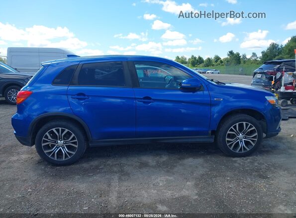 JA4AR3AW5JZ009511 2018 MITSUBISHI OUTLANDER SPORT Blue უკანა სალონის ხედი
