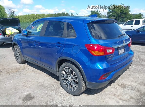 JA4AR3AW5JZ009511 2018 MITSUBISHI OUTLANDER SPORT Blue უკანა მარცხენა