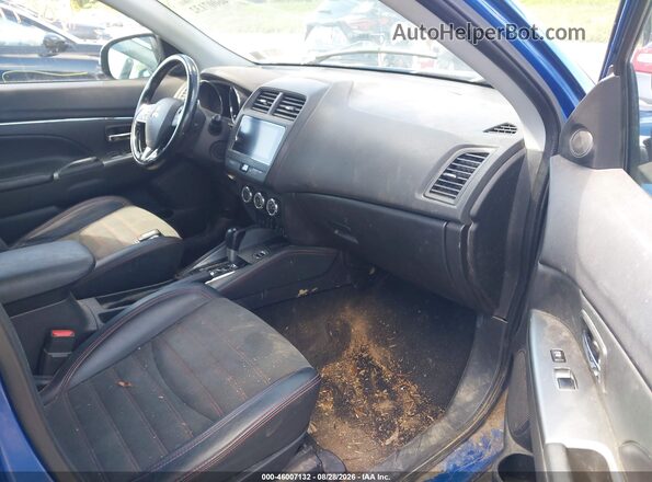 JA4AR3AW5JZ009511 2018 MITSUBISHI OUTLANDER SPORT Blue წინა სალონის ხედი
