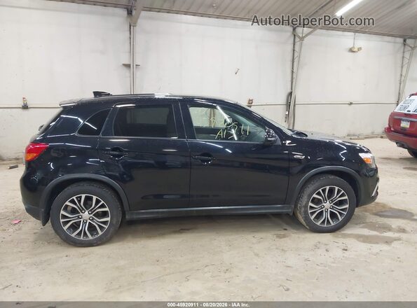 JA4AR3AW7HZ020567 2017 MITSUBISHI OUTLANDER SPORT Black Սալոնի հետևի տեսք