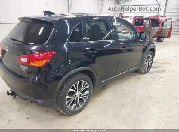 JA4AR3AW7HZ020567 2017 MITSUBISHI OUTLANDER SPORT Black Հետևի աջ