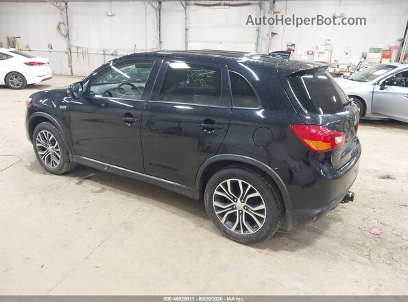 JA4AR3AW7HZ020567 2017 MITSUBISHI OUTLANDER SPORT Black Հետևի ձախ