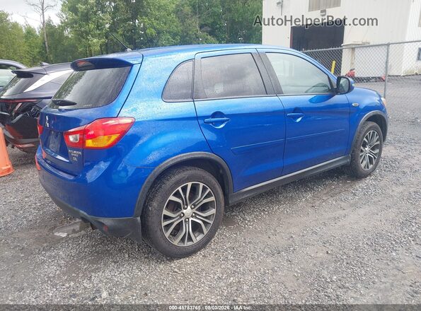 JA4AR3AW9GZ051866 2016 MITSUBISHI OUTLANDER SPORT Blue უკანა მარჯვენა