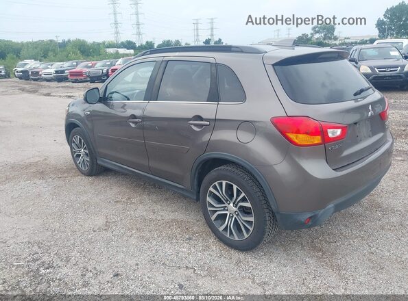 JA4AR4AW0HZ028516 2017 MITSUBISHI OUTLANDER SPORT Коричневый Задняя левая четверть