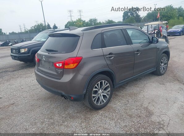 JA4AR4AW0HZ028516 2017 MITSUBISHI OUTLANDER SPORT Коричневый Задняя правая четверть