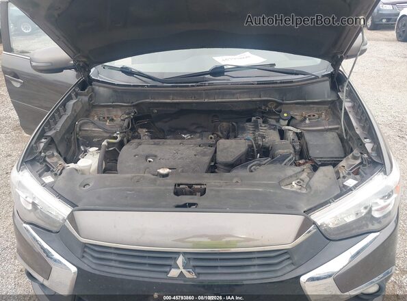 JA4AR4AW0HZ028516 2017 MITSUBISHI OUTLANDER SPORT Коричневый Вид сзади