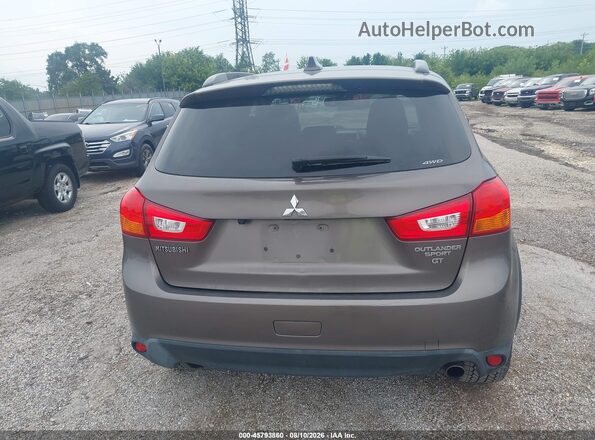 JA4AR4AW0HZ028516 2017 MITSUBISHI OUTLANDER SPORT Коричневый 