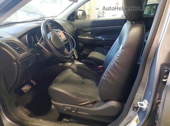 JA4AR4AW0JZ028523 2018 MITSUBISHI OUTLANDER Gray Սալոնի դիմացի տեսք