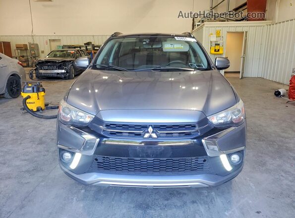 JA4AR4AW0JZ028523 2018 MITSUBISHI OUTLANDER Gray Դիմացի տեսք