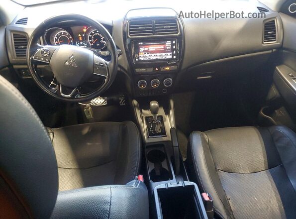 JA4AR4AW0JZ028523 2018 MITSUBISHI OUTLANDER Gray Առջևի վահանակի տեսք