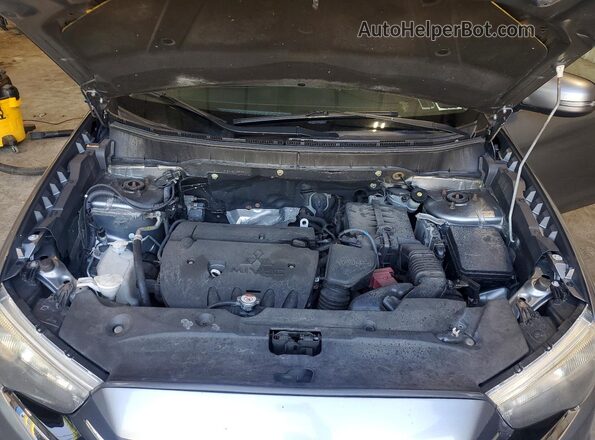 JA4AR4AW0JZ028523 2018 MITSUBISHI OUTLANDER Gray Շարժիչի բաժամունքի տեսք