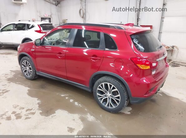 JA4AR4AW1KU001054 2019 MITSUBISHI OUTLANDER SPORT Red Tył lewy