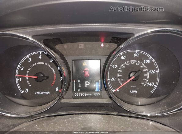JA4AR4AW1KU001054 2019 MITSUBISHI OUTLANDER SPORT Red Widok tylnych siedzeń