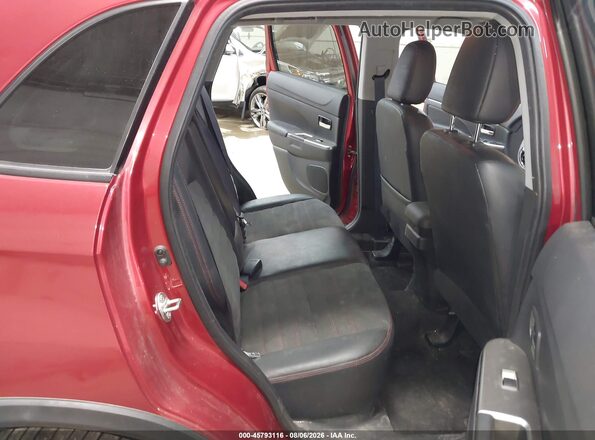 JA4AR4AW1KU001054 2019 MITSUBISHI OUTLANDER SPORT Red Widok naklejki z numerem VIN