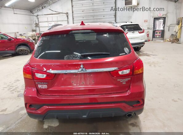 JA4AR4AW1KU001054 2019 MITSUBISHI OUTLANDER SPORT Red 