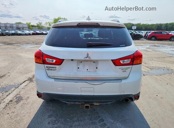 JA4AR4AW2HZ021261 2017 MITSUBISHI OUTLANDER White Սալոնի դիմացի տեսք