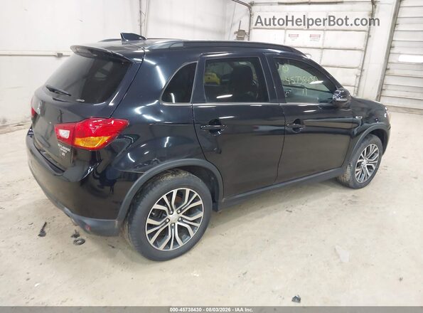 JA4AR4AW2HZ061310 2017 MITSUBISHI OUTLANDER SPORT Black უკანა მარჯვენა