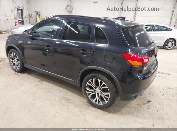 JA4AR4AW2HZ061310 2017 MITSUBISHI OUTLANDER SPORT Black უკანა მარცხენა