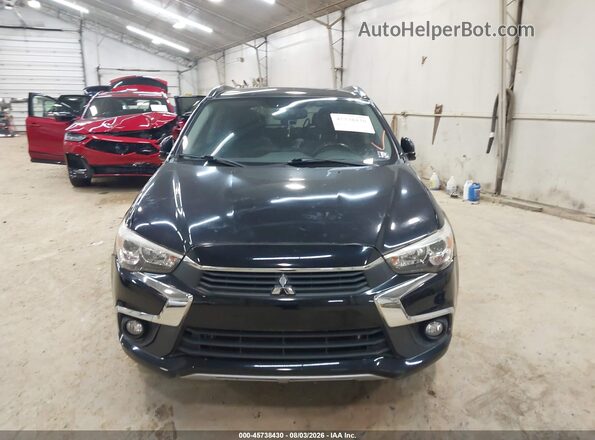 JA4AR4AW2HZ061310 2017 MITSUBISHI OUTLANDER SPORT Black ხელსაწყოთა პანელის ხედი