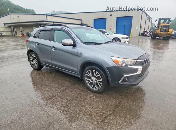 JA4AR4AW5GZ023603 2016 MITSUBISHI OUTLANDER Серебряный Передняя правая четверть