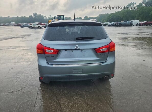 JA4AR4AW5GZ023603 2016 MITSUBISHI OUTLANDER Серебряный Вид сзади