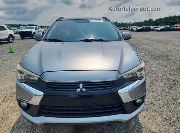 JA4AR4AW5HZ019956 2017 MITSUBISHI OUTLANDER Серый Вид спереди