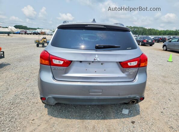 JA4AR4AW5HZ019956 2017 MITSUBISHI OUTLANDER Серый Вид сзади
