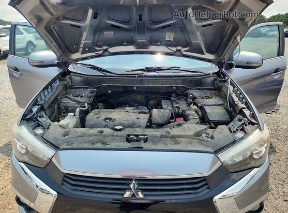 JA4AR4AW5HZ019956 2017 MITSUBISHI OUTLANDER Серый Вид подкапотного пространства