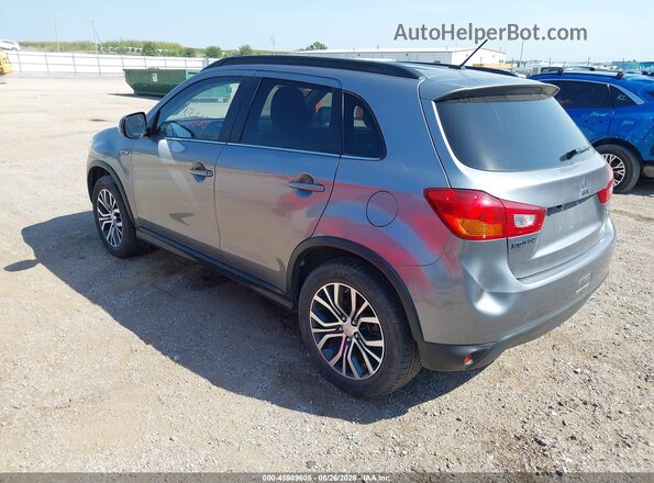 JA4AR4AW7GZ040225 2016 MITSUBISHI OUTLANDER SPORT Gray უკანა მარცხენა