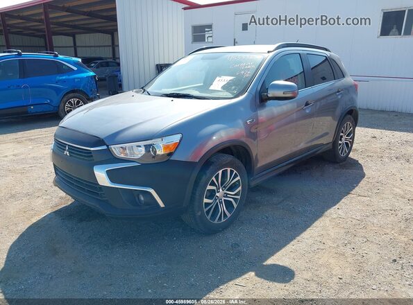 JA4AR4AW7GZ040225 2016 MITSUBISHI OUTLANDER SPORT Gray წინა მარცხენა ხედი სამი მეოთხედიდან